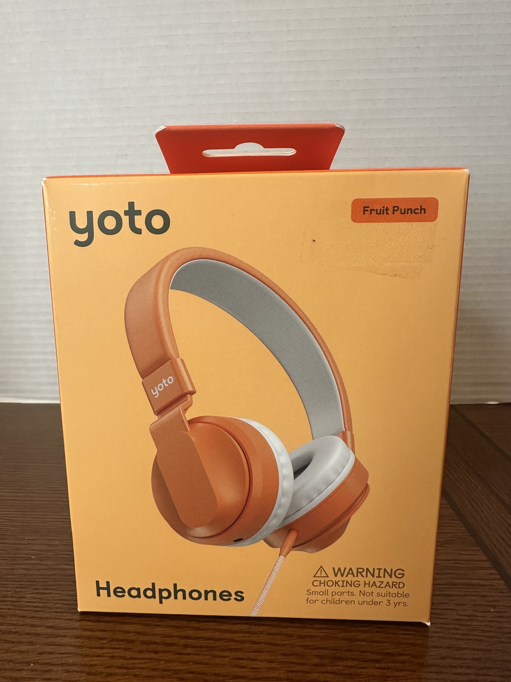 Yoto Fruit Punch On-Ear Headphones - Orange - Picture 2 of 3